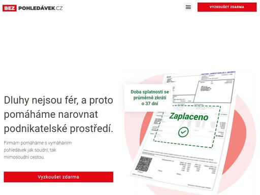 www.bezpohledavek.cz