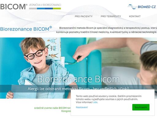biorezonanční metoda bicom je speciální diagnostický a terapeutický postup.