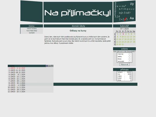 www.naprijimacky.cz