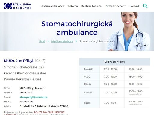 www.pho.cz/lekari-a-ambulance/stomatochirurgie/15-mudr-jan-pribyl