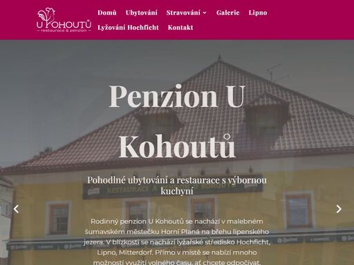 www.penzion-kohout-lipno.cz