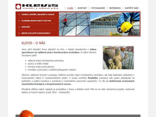 klevis - stavební a výškové práce