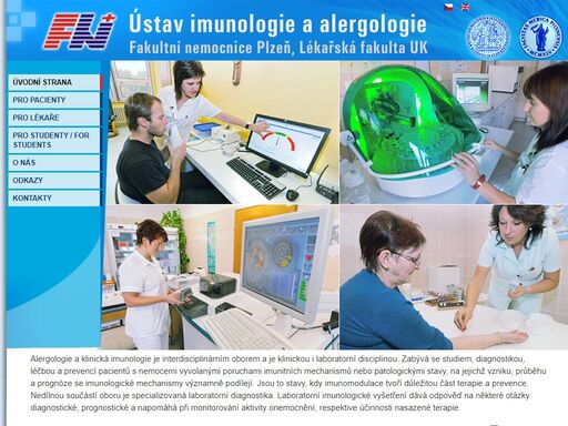alergologie a klinická imunologie je interdisciplinárním oborem a je klinickou i laboratorní disciplinou. zabývá se studiem, diagnostikou, léčbou a prevencí pacientů s nemocemi vyvolanými poruchami imunitních mechanismů nebo patologickými stavy, na jejich
