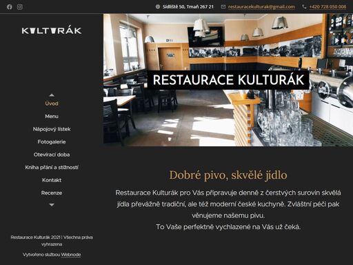 www.restauracekulturak.cz