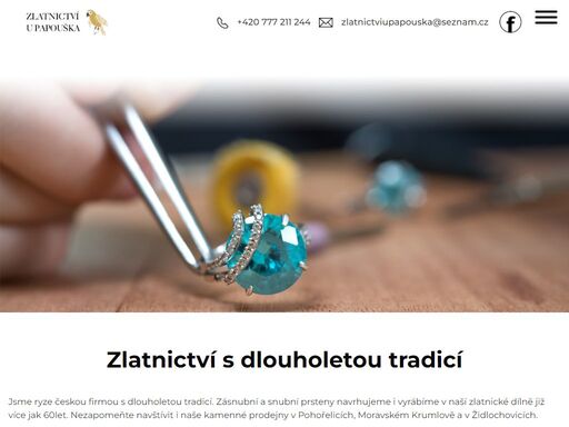 www.zlatnictviupapouska.cz