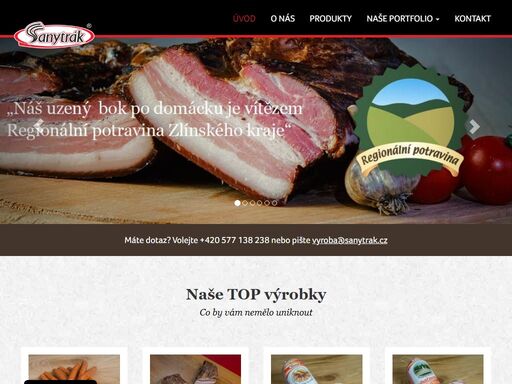 denně čerstvé kvalitní české maso od vybraných výrobců