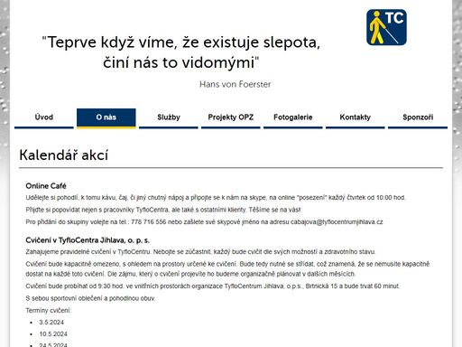 www.tyflocentrumjihlava.cz