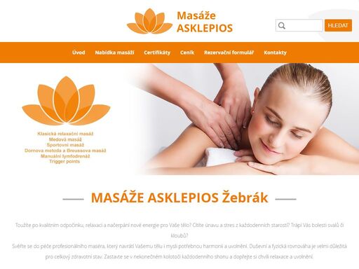 www.masazeasklepios.cz