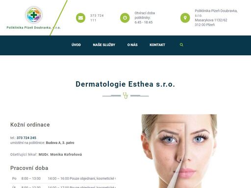 www.poliklinikadoubravka.cz/lekari/dermatologie-esthea-s-r-o