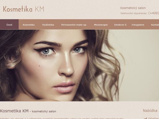 www.kosmetikakm.cz