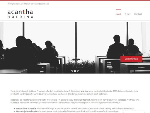 www.acantha-holding.cz