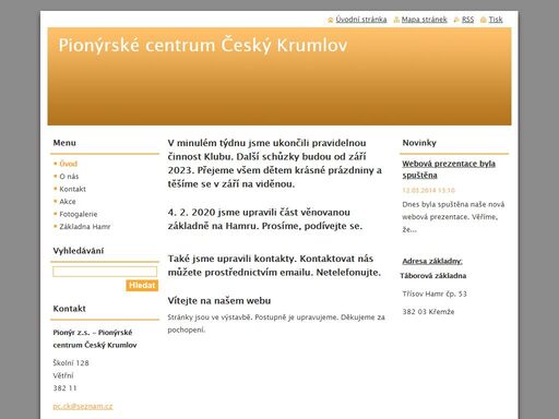 www.pionyrcentrumck.cz