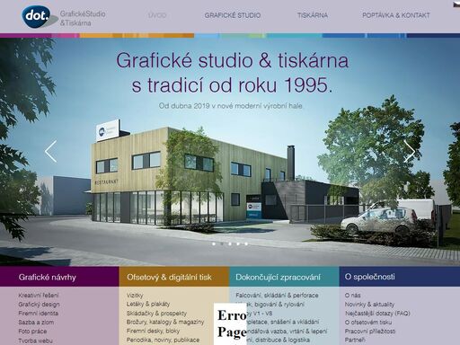 grafické studio a tiskárna české budějovice. působíme na trhu již 22 let. rádi vám připravíme moderní grafický design a vytiskneme širokou škálu tiskovin.