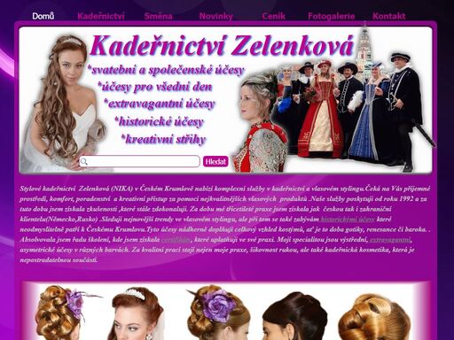 www.kadernictvi-zelenkova.cz