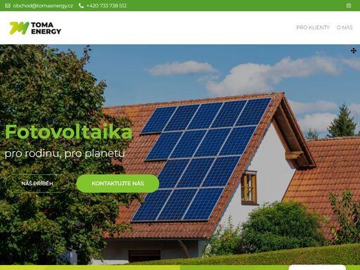 přizpůsobená fotovoltaická řešení pro váš domov. 100% úspěšnost v získávání dotací, kompletní servis a podpora. zjistěte, jak můžeme pomoci.