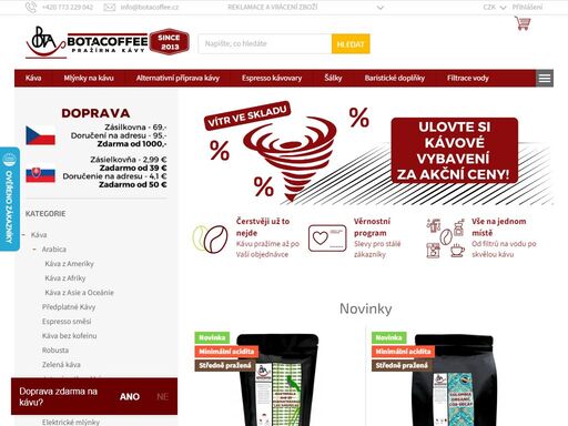 www.botacoffee.cz