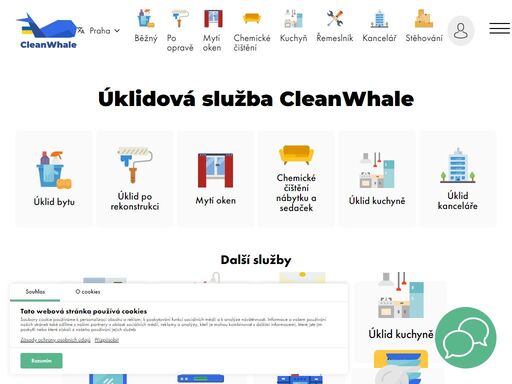 cleanwhale.cz