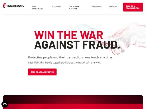 at threatmark we know the challenge of digital fraud isn’t just a tech issue; it’s also about human vulnerability.