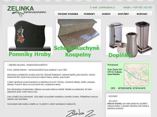www.kamenictvi-zelinka.cz