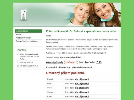 www.stomatologie-ortodoncie.eu