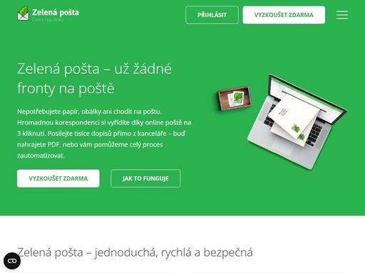 www.zelenaposta.cz