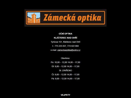 www.zameckaoptika.cz