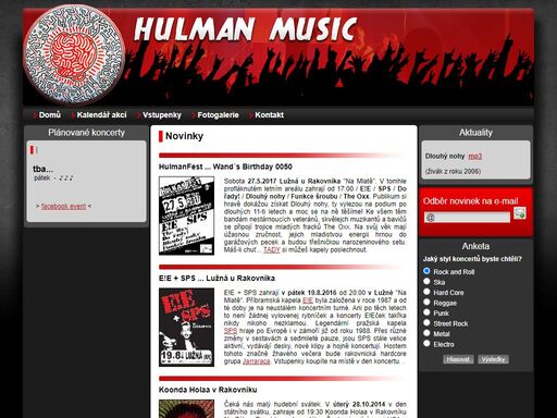 hulman music - rakovnický organizátor koncertů