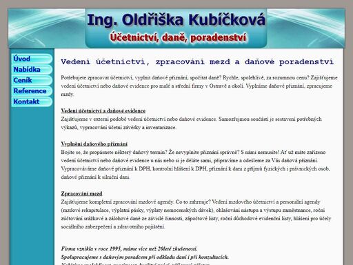 www.kubickovaucetnictvi.cz