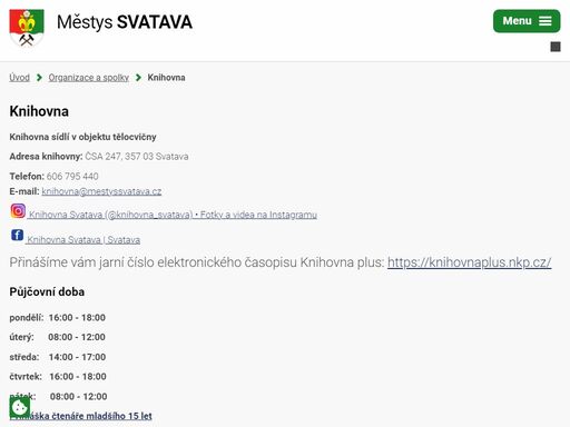 www.mestyssvatava.cz/knihovna