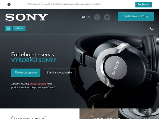 www.sony-servis.cz