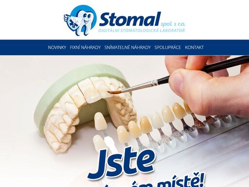 stomal, spol.s r.o. - moderní stomatologická laboratoř z podkrkonoší zhotovuje kompletní sortiment fixních i snímatelných náhrad a dentálních zdravotních pomůcek. 