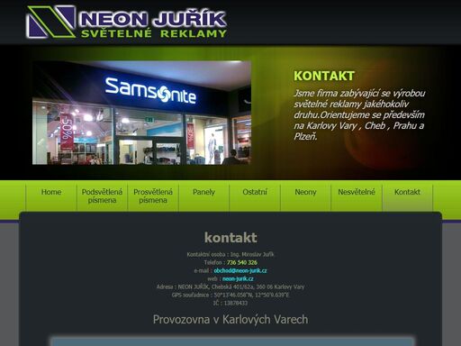 www.neon-jurik.cz/kontakt.php