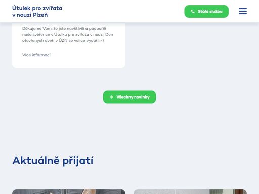 www.utulekplzen.cz
