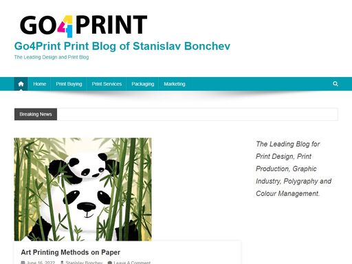 the leading design and print blog go4print - new age printing blog of stanislav bonchev