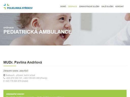 poliklinikastrekov.cz/pediatricka-ambulance.html