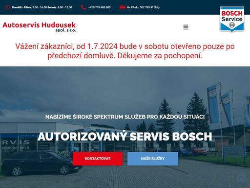 www.autoservis-hudousek.cz