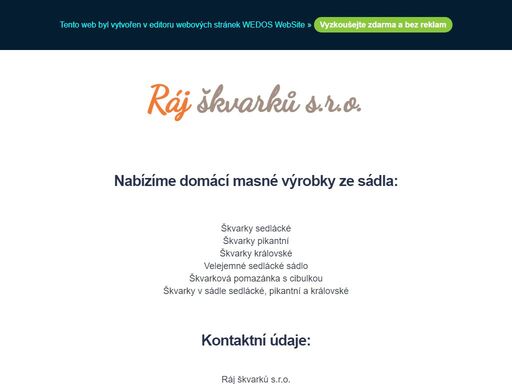 www.rajskvarku.cz