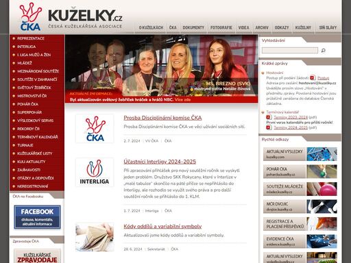 informační portál české kuželkářské asociace.