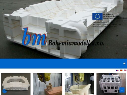 výroba polystyrenových slévárenských modelů