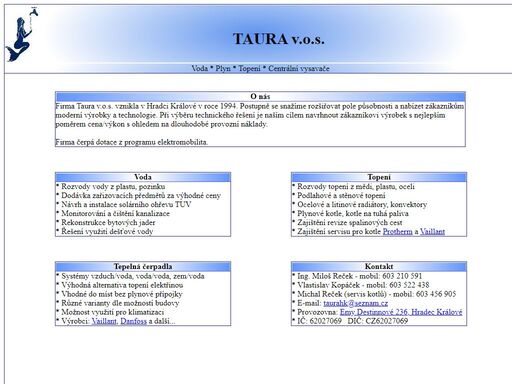www.taura.cz