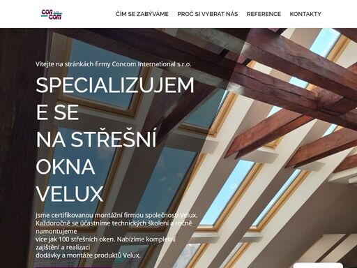 jsme certifikovanou montážní firmou společnosti velux. každoročně se účastníme technických školení a ročně namontujeme více jak 100 střešních oken.