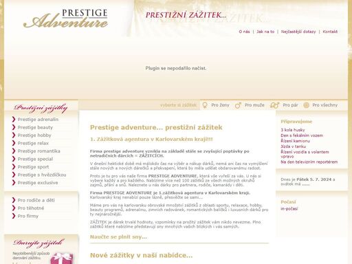 www.prestigeadventure.cz