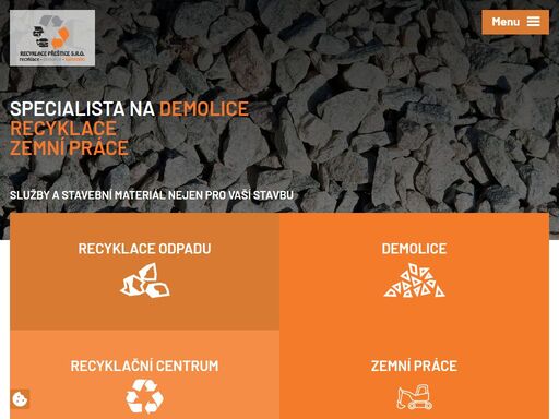 recyklujeme a prodáváme stavební či demoliční odpad. seženete u nás také přírodní kamenivo, nebo kačírky. prohlédněte si naše webové stránky a zjistěte více informací.