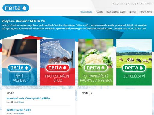 nerta is a leading manufacturer of cleaning and caring chemicals in the car and truck wash sectors, professional cleaning, food industry and agriculture. nerta manufactures innovative and high quality products for the cleaning and maintaining of your fleet, kitchen, company, stables and more.1