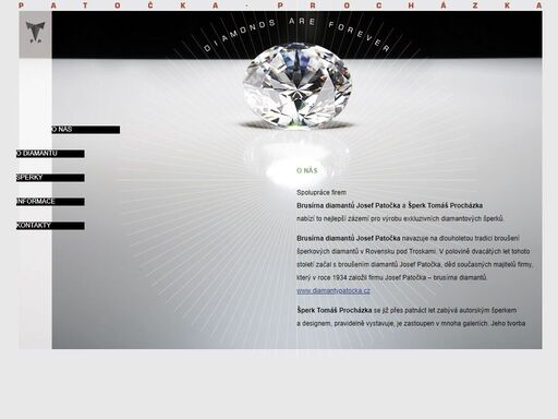 brusírna diamantů josef patočka, šperk tomáš procházka – výroba exkluzivních diamantových šperků
