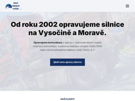 poskytujeme kvalitní a cenově dostupné opravy silnic na vysočině. naše služby zaručují nejlepší kvalitu za skvělé ceny. kontaktujte nás pro spolehlivou opravu vašich komunikací!