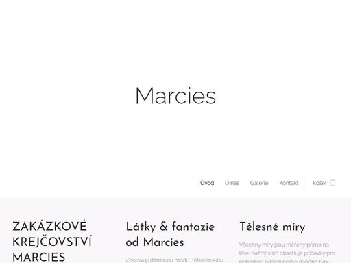 www.marcies.cz