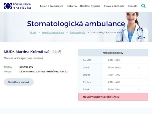 www.pho.cz/lekari-a-ambulance/stomatologie/64-mudr-martina-krcmarova
