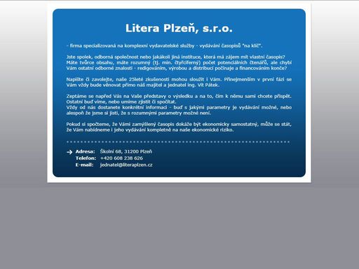 www.literaplzen.cz