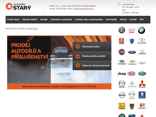 www.autodilystary.cz